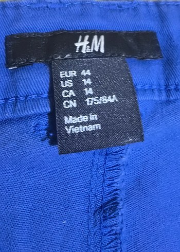 HM Kadın Mavi Denim Mini Şort - Görsel 2