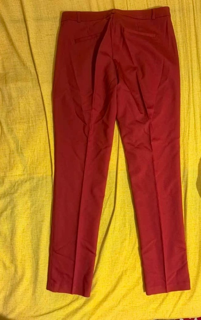 Koton Bordo Kadın Kumaş Pantolon - Görsel 2