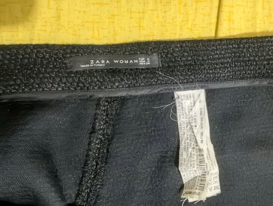 Zara Siyah Mini Etek - Görsel 3