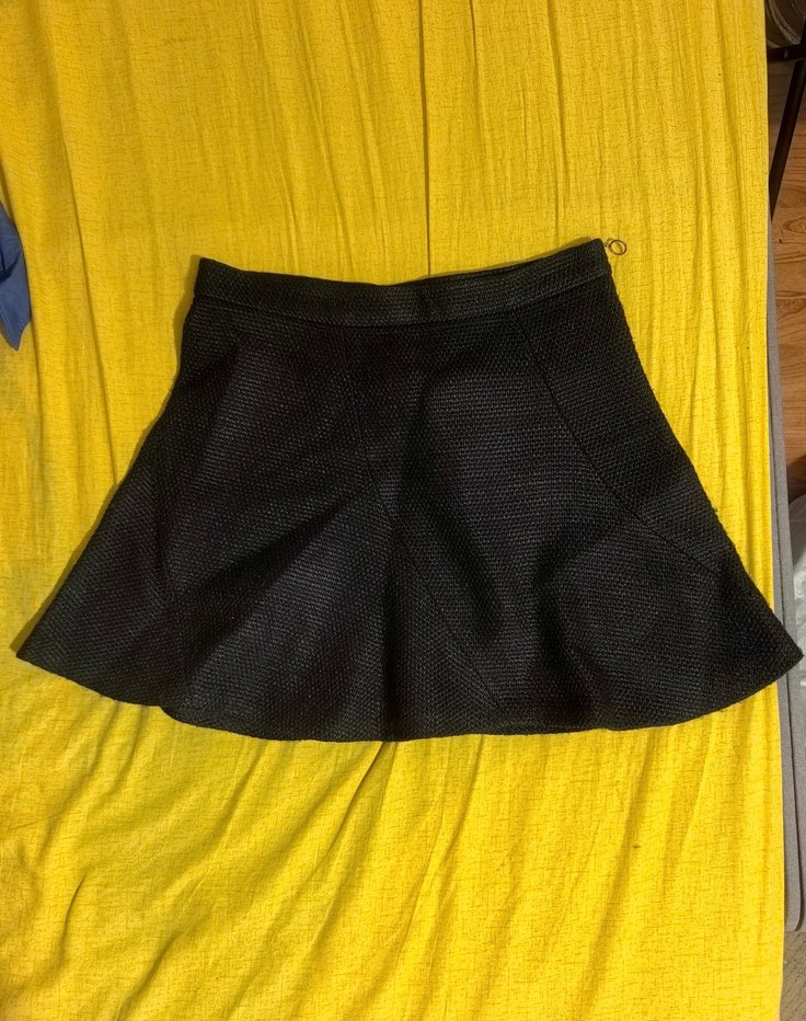 Zara Siyah Mini Etek - Görsel 2