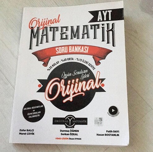 Orijinal ayt matematik