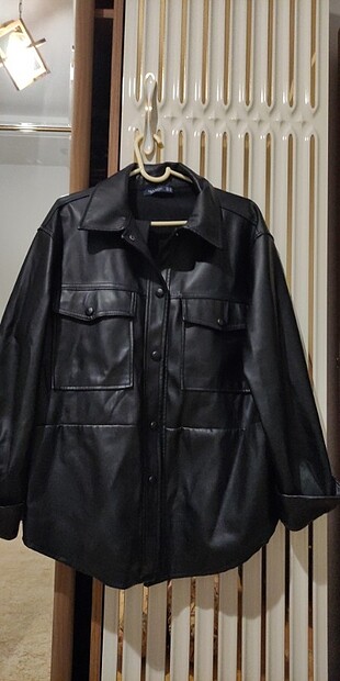 Deri blazer ceket