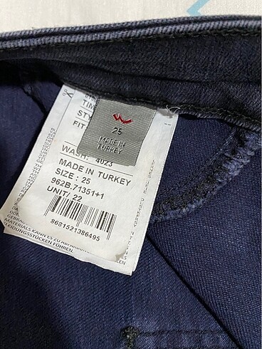 xs Beden lacivert Renk LTB Jean