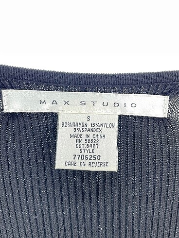 s Beden siyah Renk Max Studio Uzun Elbise %70 İndirimli.