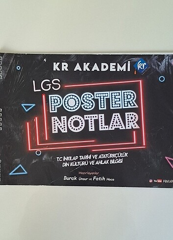 8. Sınıf Konu Anlatım Posterleri + Lgs ara tatil kamp programı h