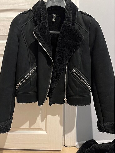 Zara suni süet biker ceket mont