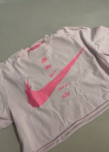 Açık pembe nike crop