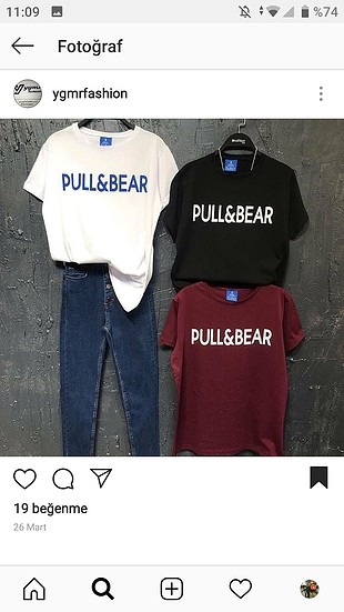 pull&bear; t-shirtler