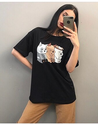 Oversize kalıp tshirt