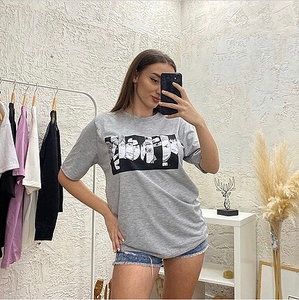 s Beden Oversize kalıp tshirt