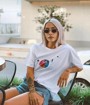 Oversize kalıp tshirt