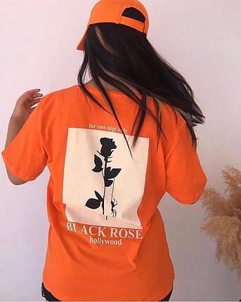 Sırt baskılı Tshirt