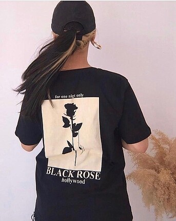 Sırt baskılı Tshirt