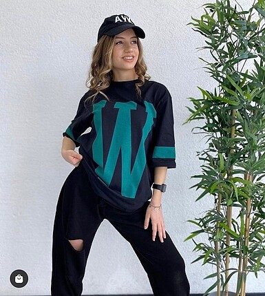Markasız Ürün W kolej tshirt