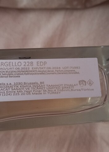 Bargello 228 parfum
