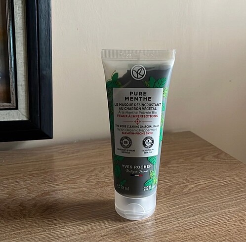 Yves rocher kömür maske 75ml