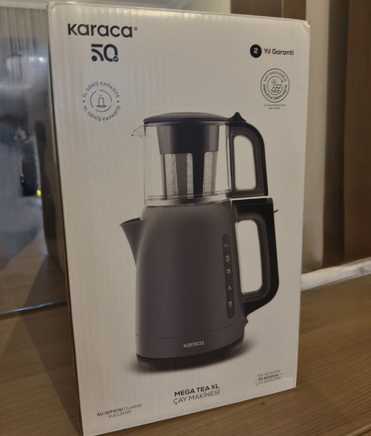 Gri Karaca Çay Makinesi - Görsel 2