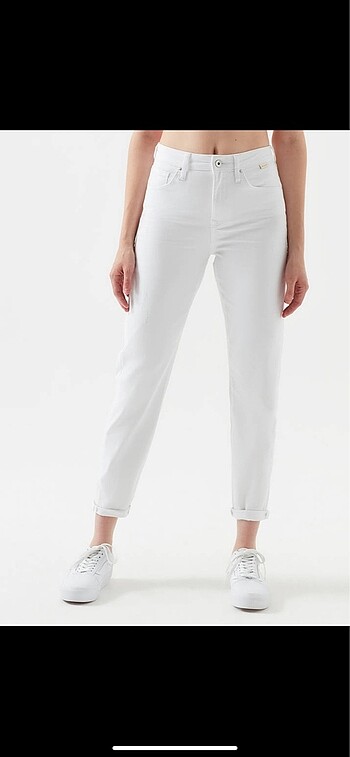 Mavi Jeans Mavi Cindy Kadın Beyaz Pantolon