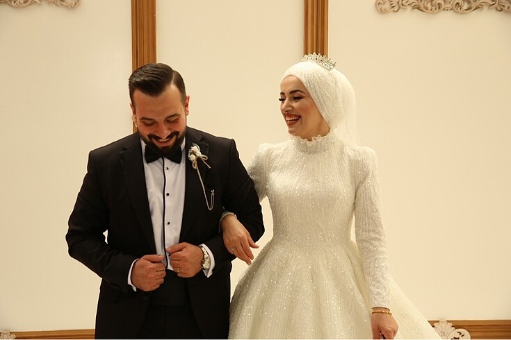 Tesettür gelinlik - Görsel 7