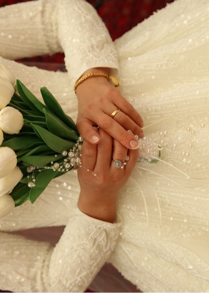 Tesettür gelinlik - Görsel 5