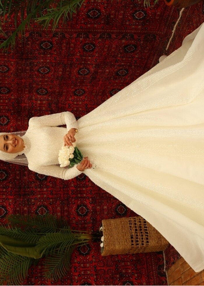 Tesettür gelinlik - Görsel 4