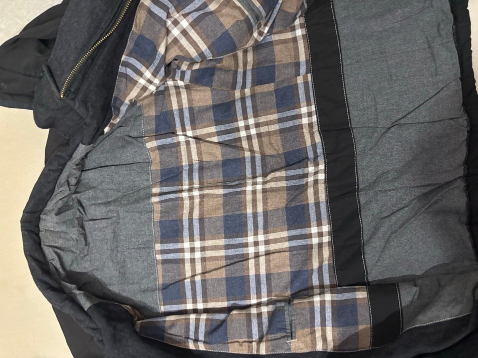 Siyah Regular Fit Erkek Midi Mont - Görsel 3