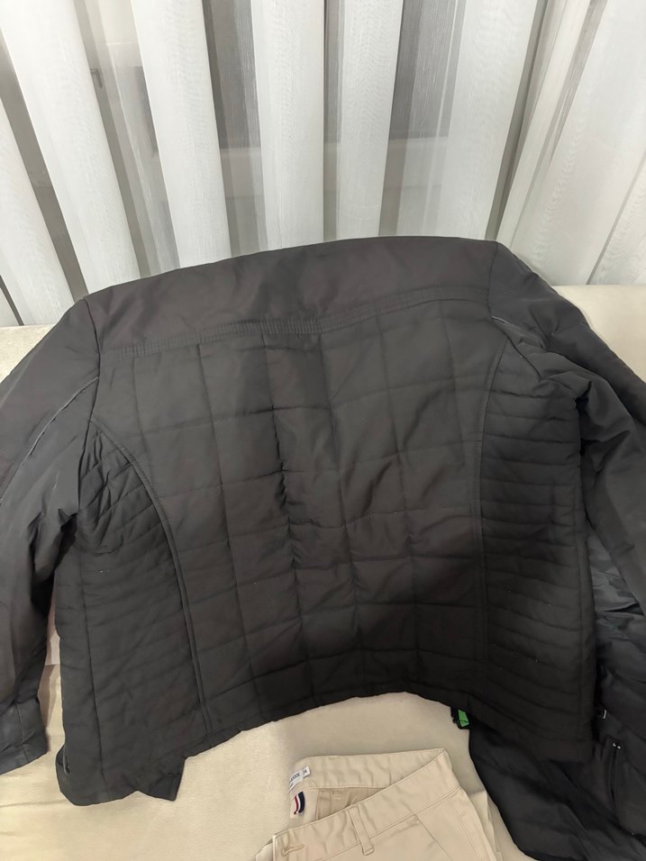 Siyah Regular Fit Erkek Midi Mont - Görsel 4