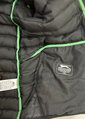 Erkek Siyah Fermuarlı Dik Yaka Mont - Görsel 3