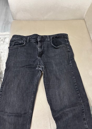 Gri Regular Fit Erkek Kot Pantolon - Görsel 2