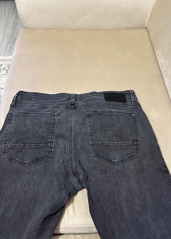 Gri Regular Fit Erkek Kot Pantolon - Görsel 7