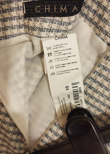 Kareli Midi  Fırfırlı - Görsel 3