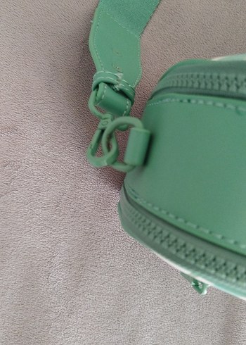 Derimod Yeşil Kareli Kadın Çapraz DERİMOD Çanta
