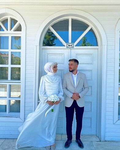 Diğer Beyaz Nikah elbisesi