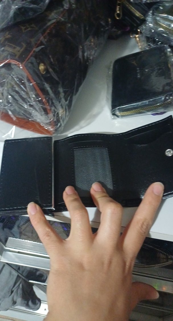 Siyah Erkek Biker Cüzdan - Görsel 2