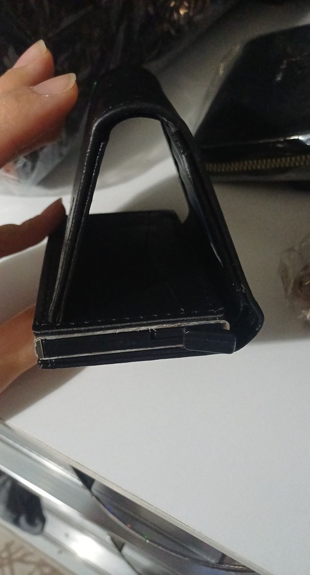 Siyah Erkek Biker Cüzdan - Görsel 3