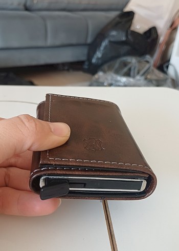 Koyu Kahverengi Erkek Cüzdan - Görsel 2