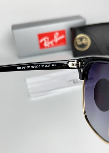 Ray-Ban Siyah Parlak Klasik Kadın Gözlüğü - Görsel 2