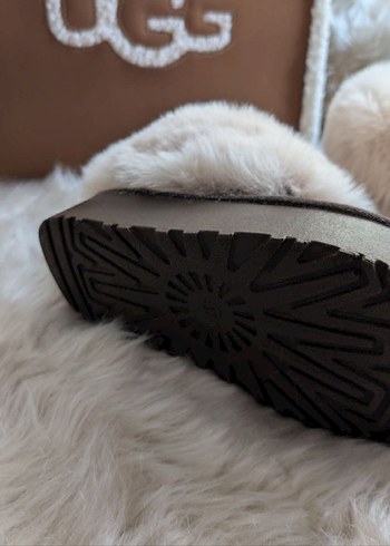 Kahverengi Kürklü Platform Topuklu Kadın Bot - Görsel 4