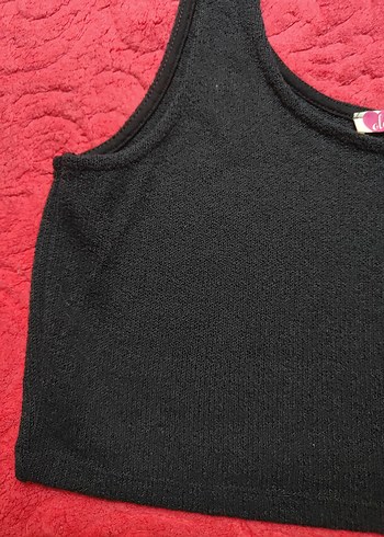 l Beden siyah Renk Siyah Kadın Spor Crop Top