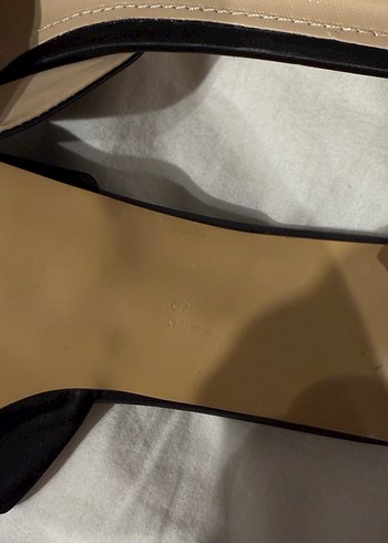 Siyah Topuklu Kadın Terlik Elle - Görsel 4