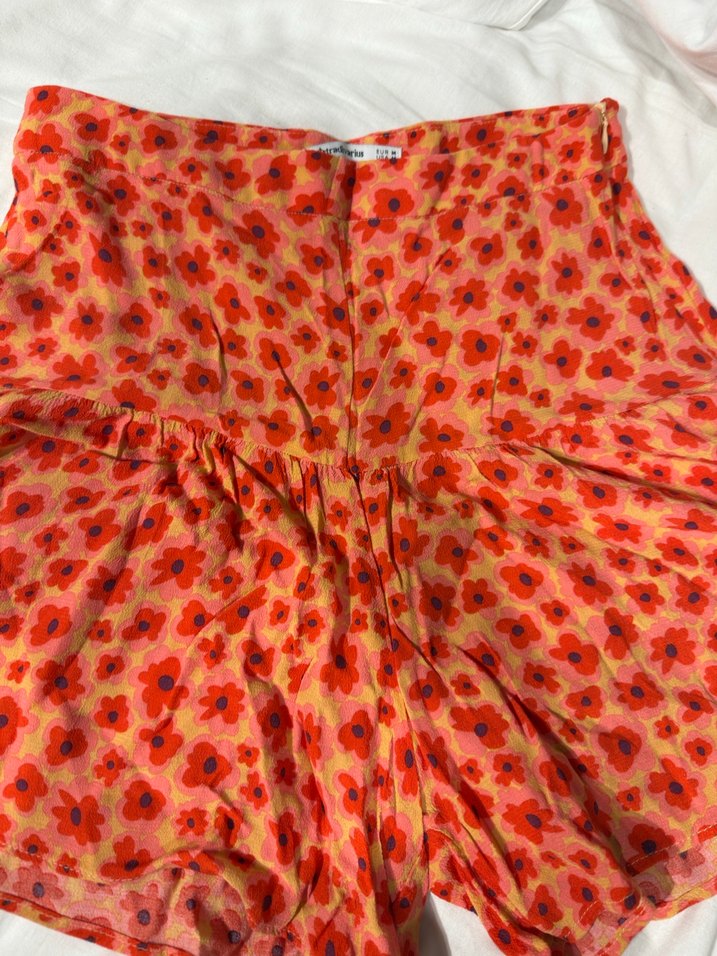 Renkli Pileli Mini Etek - Görsel 2