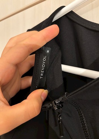 Siyah  Midi Kadın Elbise trendyol - Görsel 4