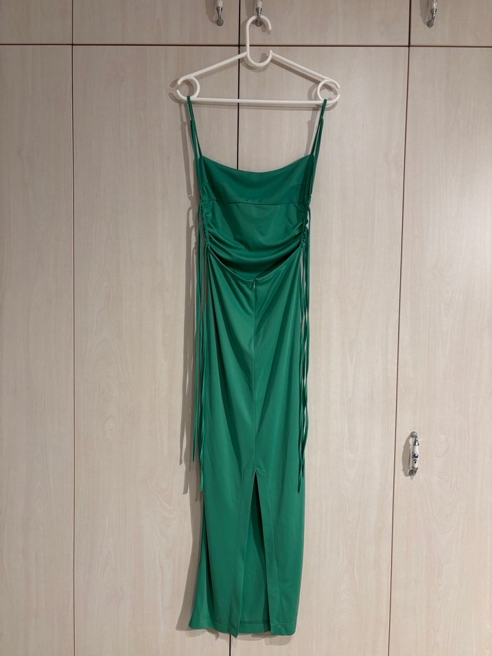 Zara yeşil elbise - Görsel 3