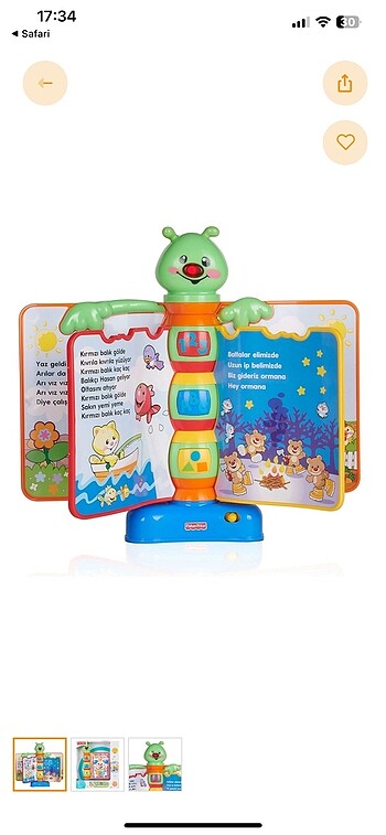 Fisher price konuşan kitap