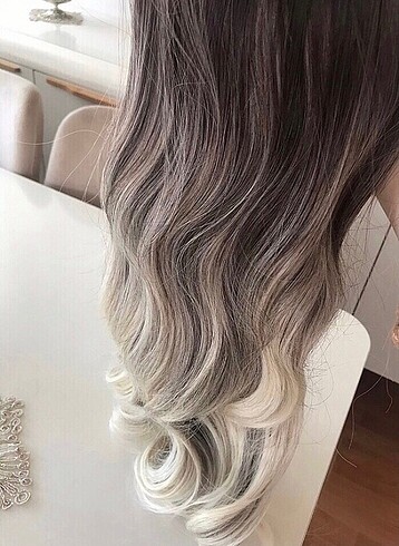 Accessorize Sarı ombre peruk