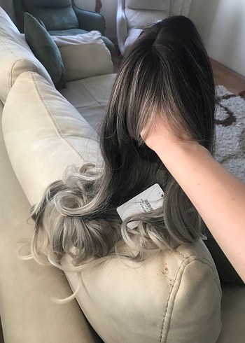  Beden Platin ombre peruk