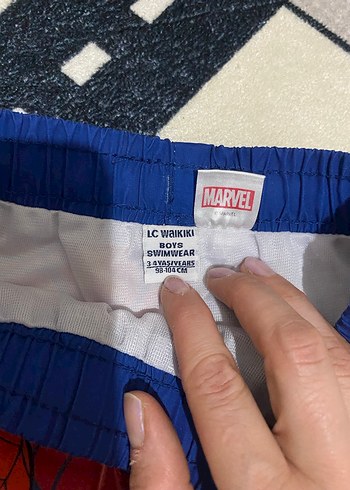 Renkli Spiderman Baskılı Erkek Şort - Görsel 2