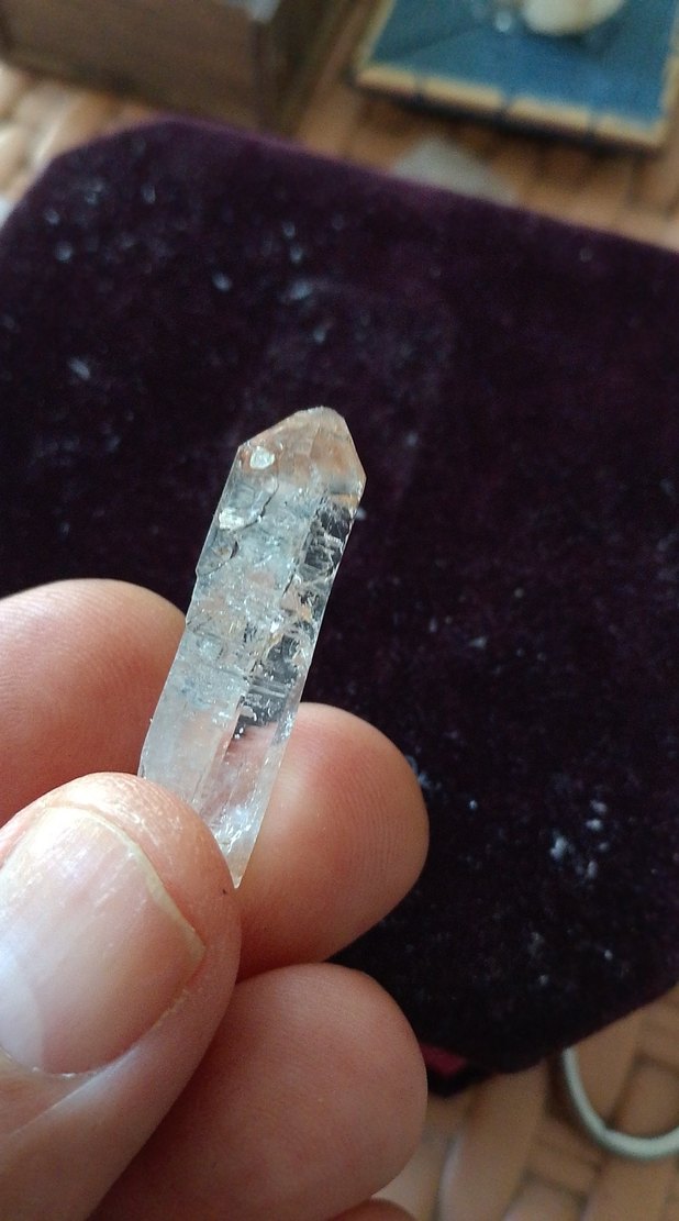 Şeffaf Doğal Kristal Dekoratif Parça - Görsel 2