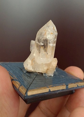 Beyaz Kristal Taş Dekoratif Objesi - Görsel 6