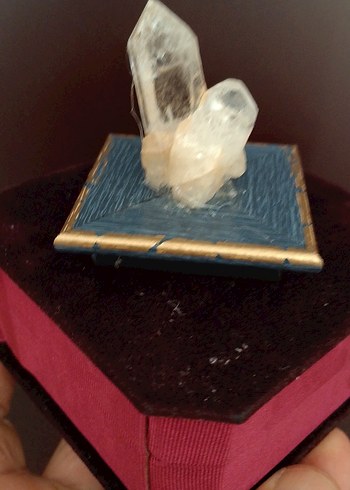 Beyaz Kristal Taş Dekoratif Objesi - Görsel 3